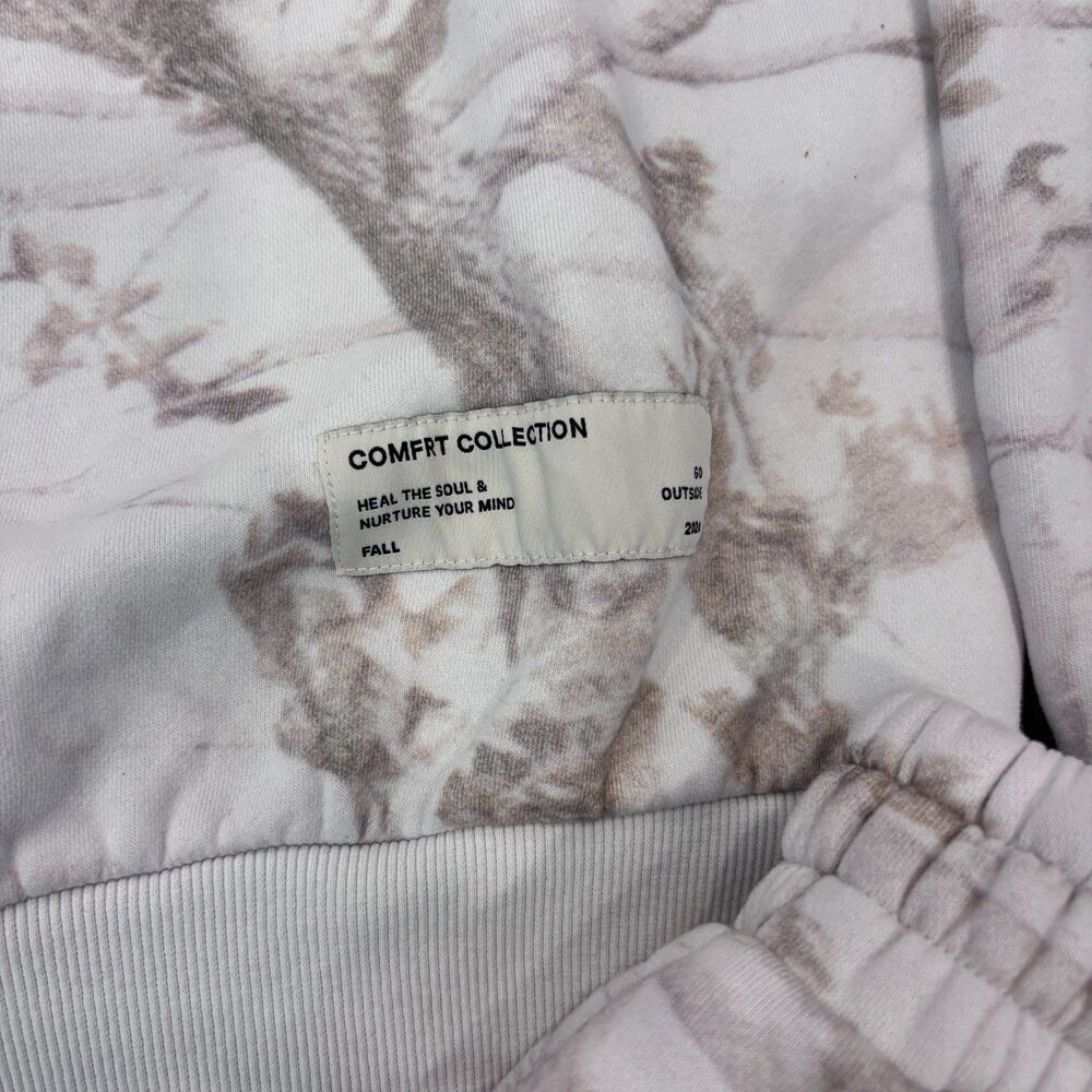 FULL SET Unisex Comfrt Camo Crewneck & Sweatpants White Oak Size 3XL XXXL $160 - Picture 5 of 10
